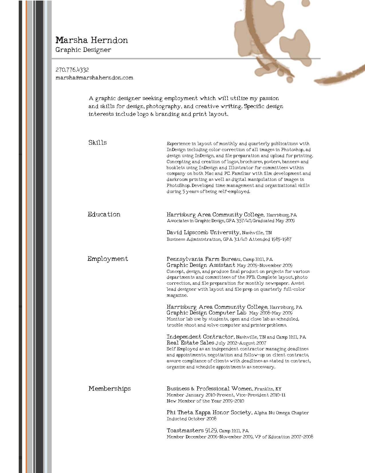 resume